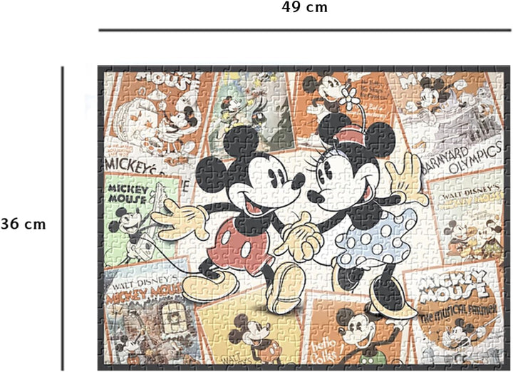 Ravensburger 12000969 Nathan Mickey Mouse puzzle jigsaw pentru adulți