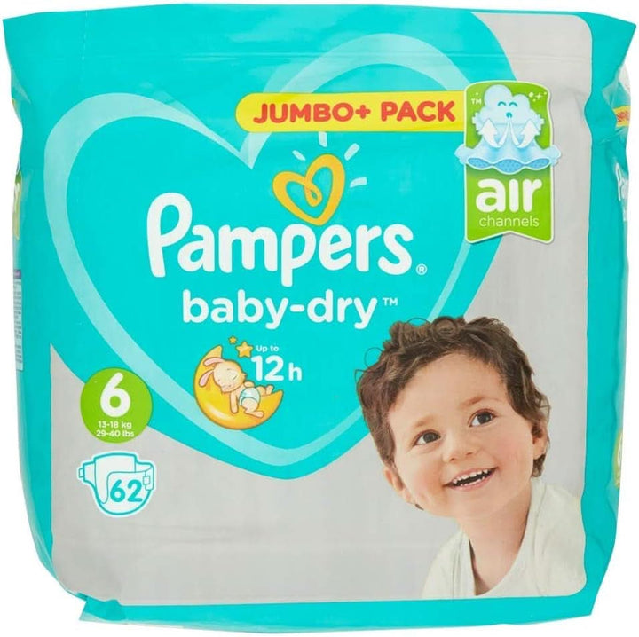 Pampers (Alte Version), Größe 5 Windeln 76, 11-16Kg (2 Pack)