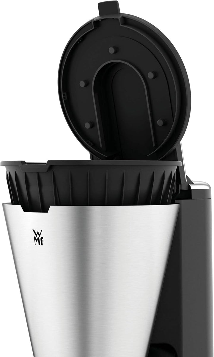 WMF Küchenminis Aroma filtru de cafea cu ulcior de sticlă, filtru de cafea, filtru de cafea mini 5 cești, placă de încălzire cu oprire automată, 760 W