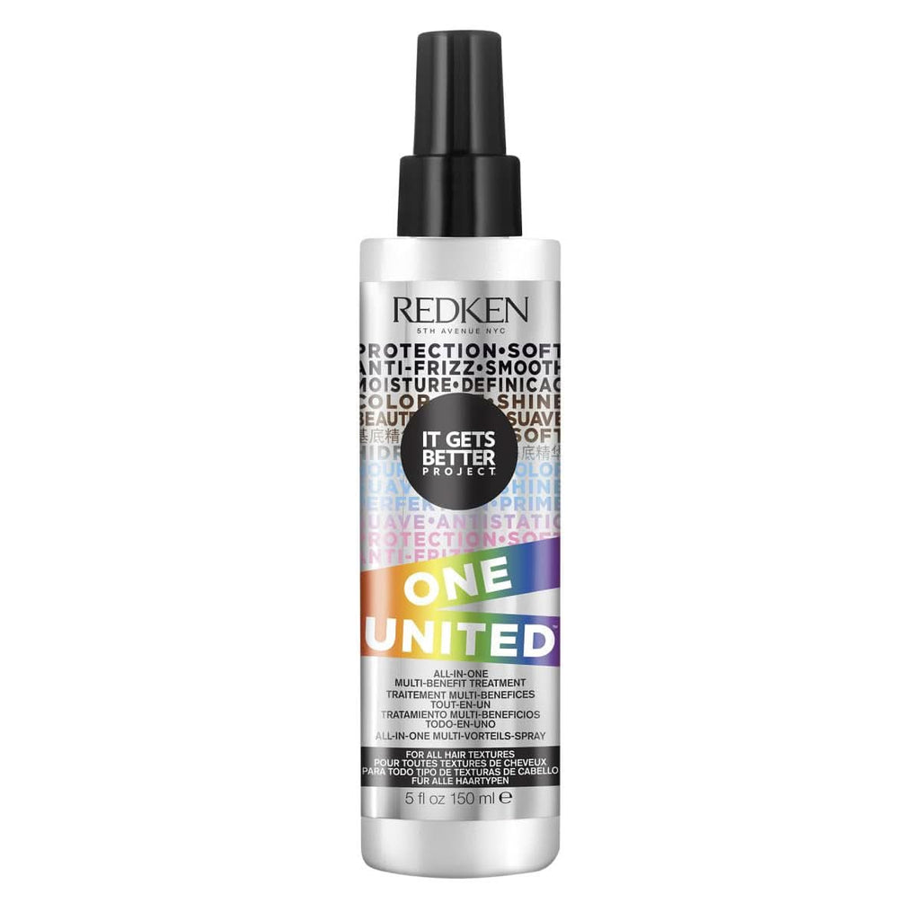 Redken One United Pride Edition, Professionelle Behandlung Mit 25 Vorteilen, Multi-Nutzen-Spray Für Alle Haare, 150 Ml