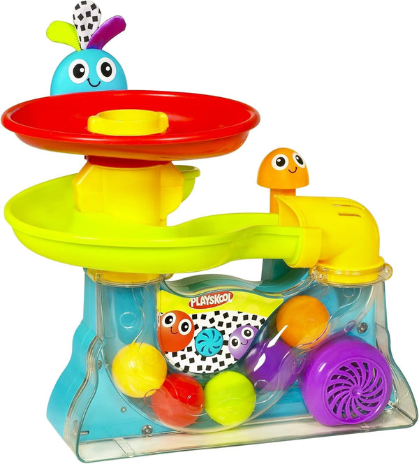 Playskool rollerslide, jucărie de la 9 luni cu 5 bile (Amazon Exclusive) Jucarii Bebe Naty Shop Tobogan rulant