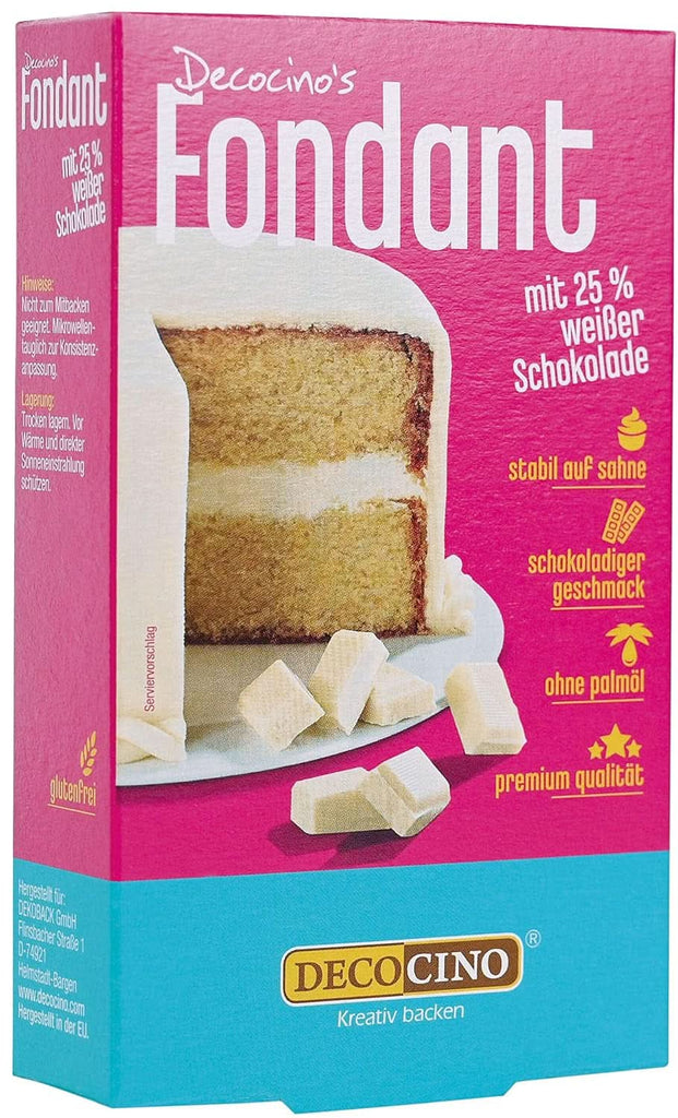 DECOCINO Fondant diverse culori - 250 grame