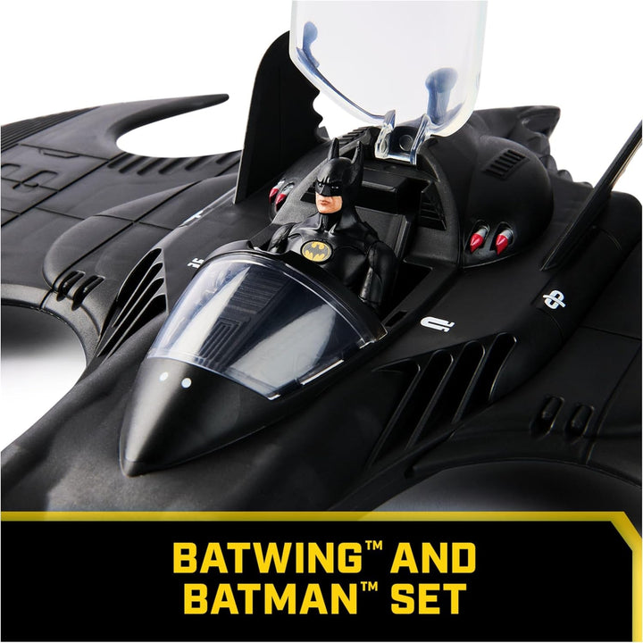 DC Toy Vehicle 85Th 4In Batwing și Fig