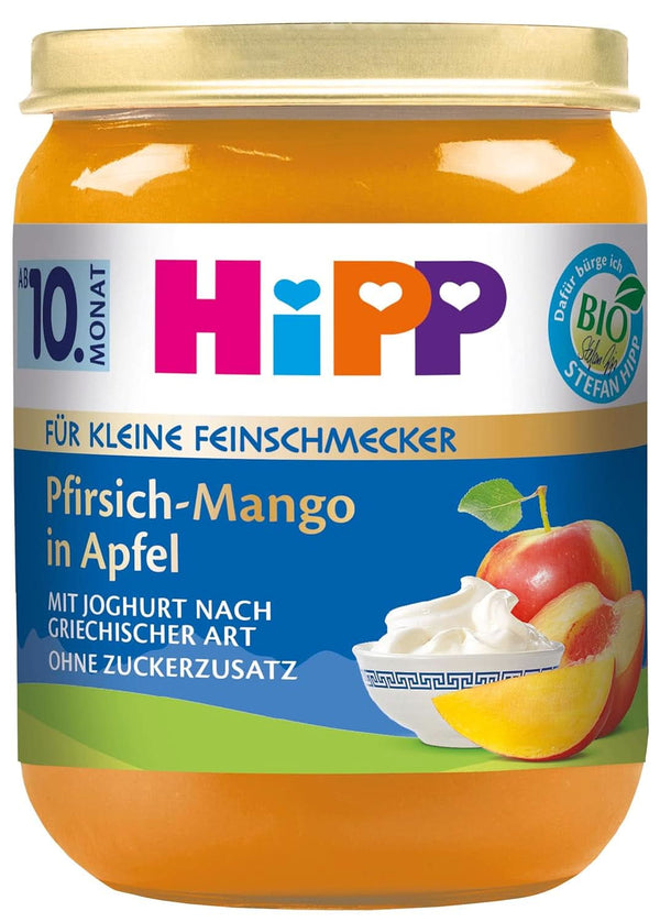 Hipp Bio Früchte-Duett Joghurt Auf Früchten, 6Er Pack (6 X 160G)