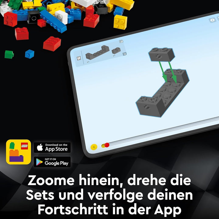 LEGO Speed Champions Mclaren Formula 1 mașină de curse 2023, jucărie pentru copii cu vârsta de peste 9 ani, băieți și fete cărora le place să se joace independent, model de vehicul construibil, decor pentru camera copiilor 76919