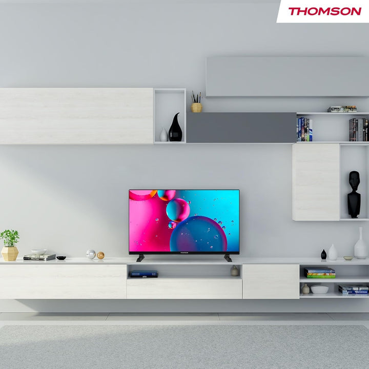 Thomson 32'' (80 Cm) HD – LED Fire TV – Alexa-Sprachsteuerung, Airplay-Unterstützung, Triple Tuner, Bluetooth, HDMI, Usb-Anschlüsse, AV in Und CI+ – 32HF2S34 – 2024