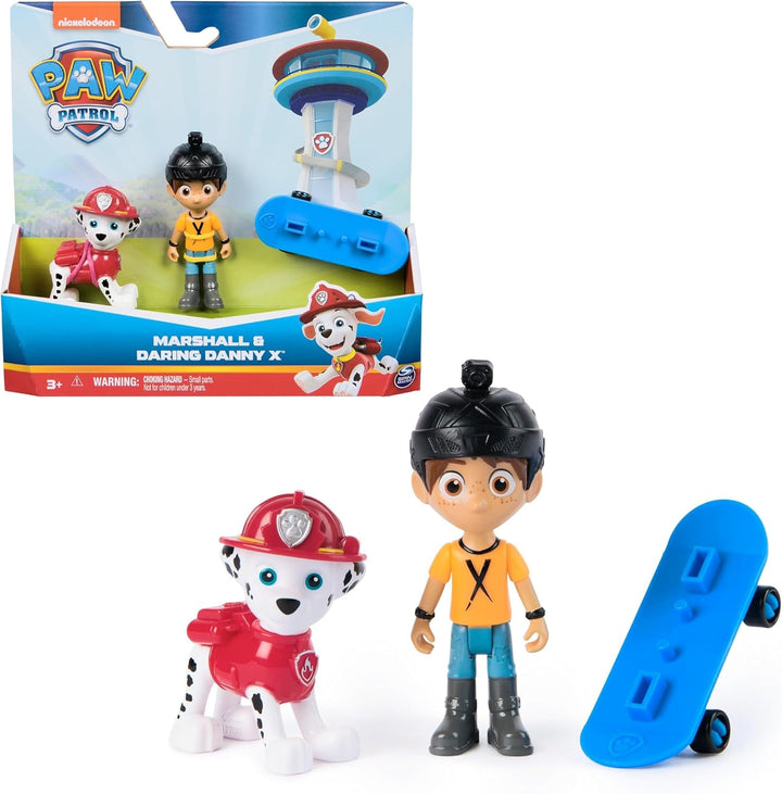 PAW PATROL Hero Pups - Set de figurine de acțiune cu 1 figurină de câine Chase, 1 figurină de pisică chaos și 1 figurină de primar know-it-all, jucărie potrivită pentru copii cu vârsta de peste 3 ani