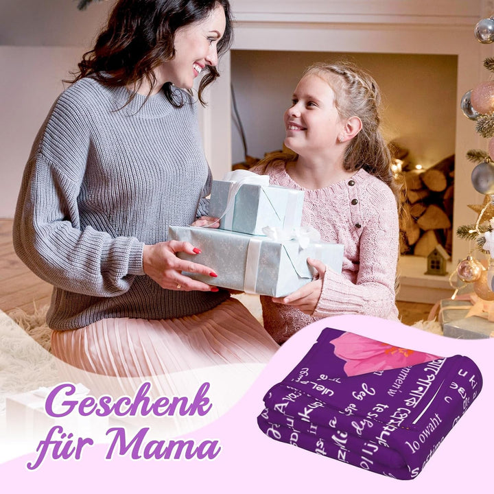 Geschenke FÃ¼r Mama, Jahrestagsgeschenk FÃ¼r Paare, Frauen Besond, Ehefrauen Schwestern Und MÃ¼tter, Geborgenheit Ideal FÃ¼r Muttertag, Valentinstag Und Weihnachten 50"X60"