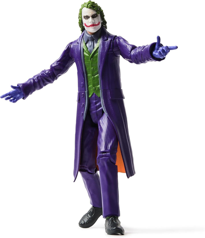 DC Comics the Dark Knight - Joker Action Figure Cunoscut din legendara trilogie the Dark Knight în 30cm. De la 3 ani