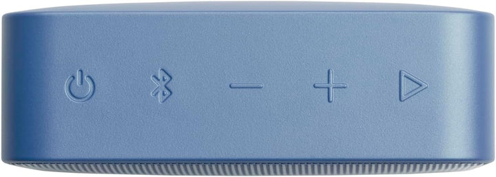 JBL GO Essential 2, Difuzor Bluetooth portabil cu sunet original Pro, până la 5 ore de funcționare a bateriei, cu design impermeabil IP67, albastru