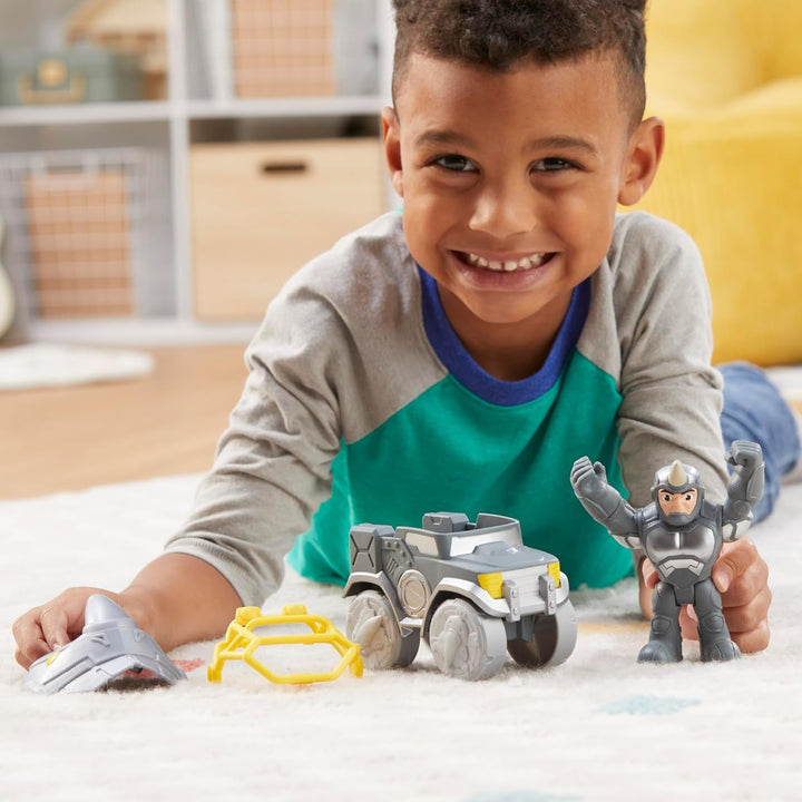Set de jucării Marvel Spidey And His Super Friends Rhino-Mobile