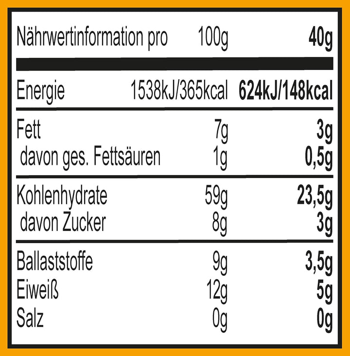 Seitenbacher Mühlen-Müsli 2 I Ohne Rosinen I Weizenfrei I Vorratspackung I (1 X 1000 G )