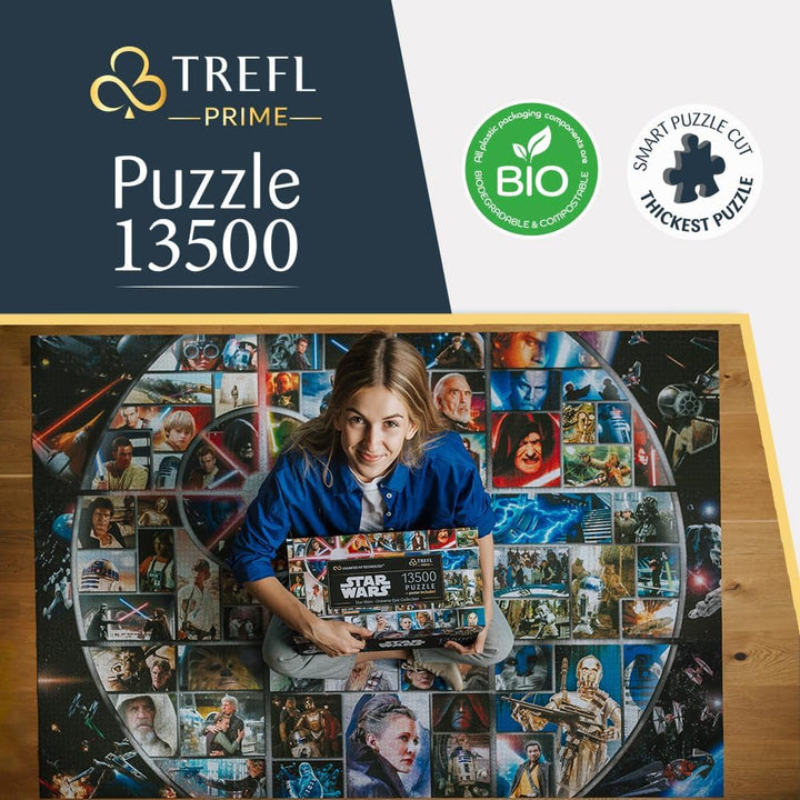 Trefl Prime - Puzzle UFT: Star Wars, Universe Epic Collection - 13500 elemente, Joc mare, Cea mai groasă cutie, Pentru adulți și copii de peste 12 ani