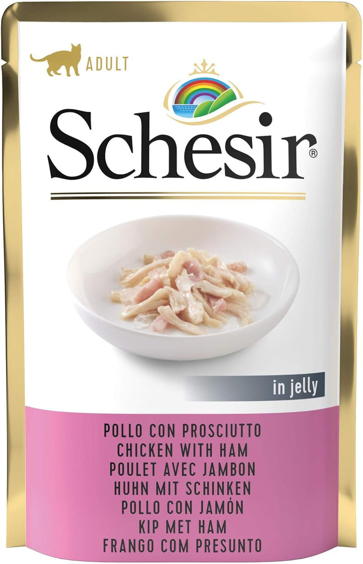 Cat Jelly Tuna With Seabass, hrană umedă pentru pisici, 30 pungi X 50 g