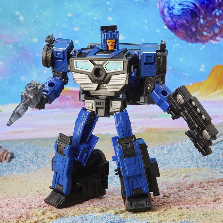 Transformers Generations Legacy Toy 14 Cm Large Deluxe Crankcase Action Figure, varsta 8+