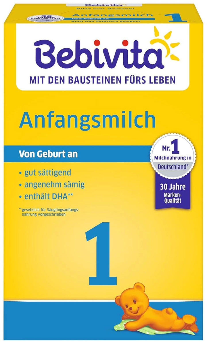 Milchnahrung 1 Anfangsmilch, 500G, 5Er Pack (5X500G)