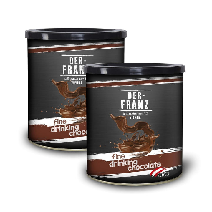 Der-Franz Dunkle Trinkschokolade, 2 X 500 G