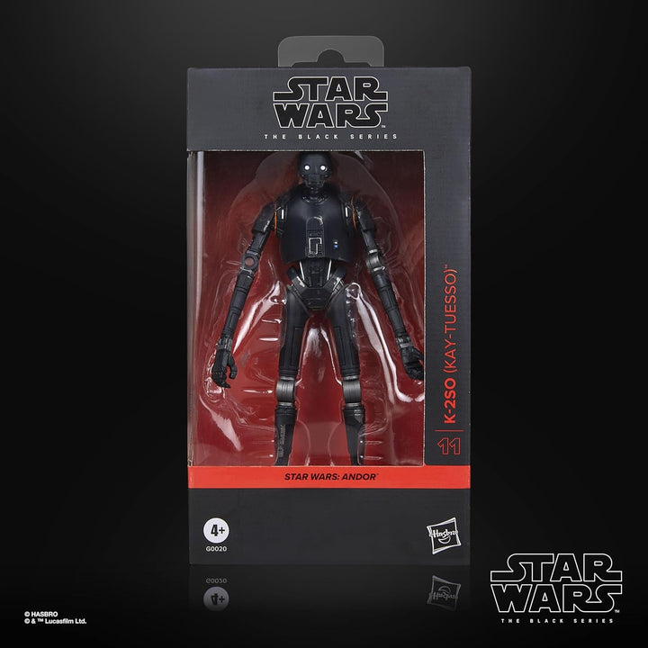Star Wars seria neagră K-2SO (Kay-Tuesso) Andor figurină de acțiune de colecționat, 15 cm