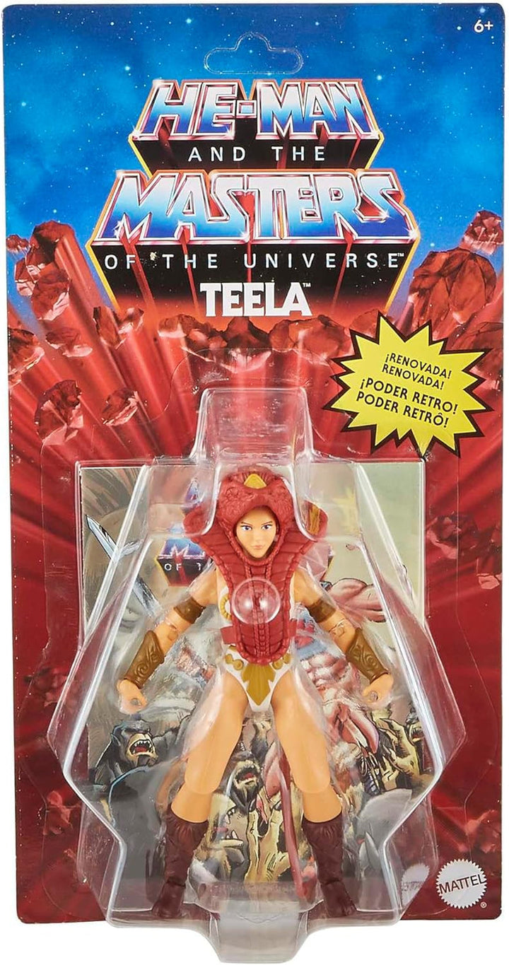 Masters of the Universe GNN91 - Origins Action Figure (14 Cm) Teela, figurină de acțiune pentru joacă și colecționare de la 6 ani