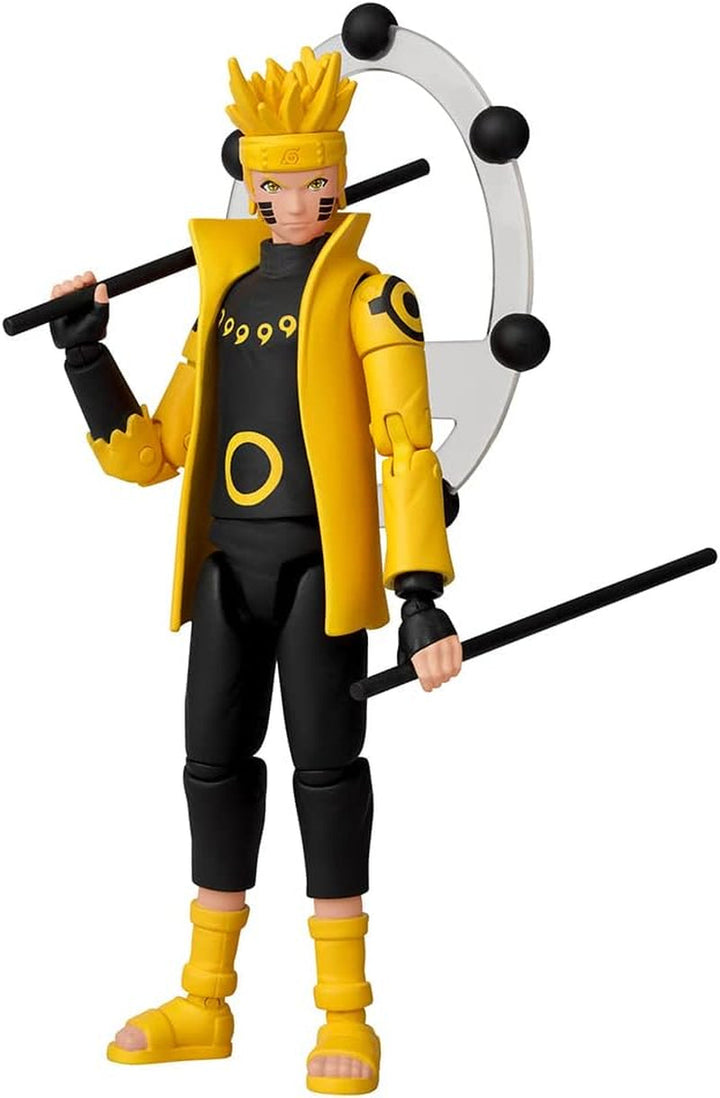 Bandai - Anime Heroes - Naruto Shippuden - Anime Hero Figures 17 Cm - Kakashi Hatake - Licență oficială - Figura articulată Kakashi - 36903