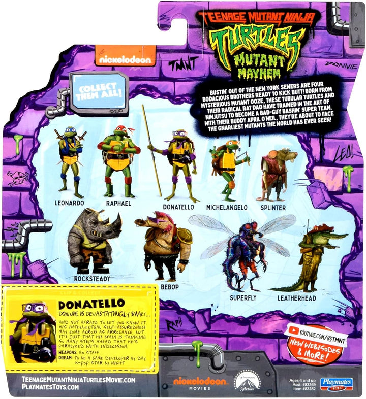 TEENAGE MUTANT NINJA Turtles - Donatello Figura de bază