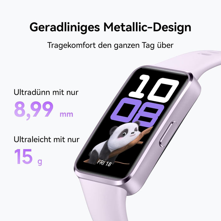 HUAWEI Band 10 Smartwatchï¼Œ Urmărire fitness cu suportKI, Analiză profesională a somnuluiï¼ŒMedia variabilității ritmului cardiac (HRV) în timpul somnului, Autonomie până la 14 zile, iOS & Androidï¼ŒBlack