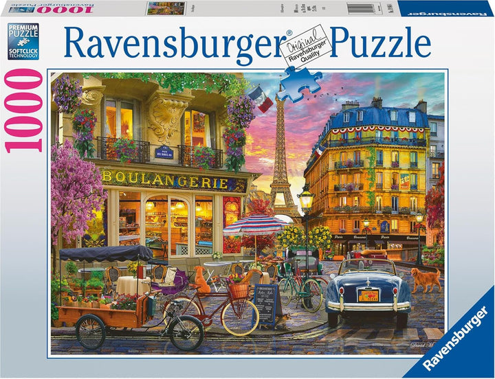 Ravensburger Puzzle 12000885 - Paris în zori - puzzle jigsaw de 1000 de piese pentru adulți și copii de peste 14 ani