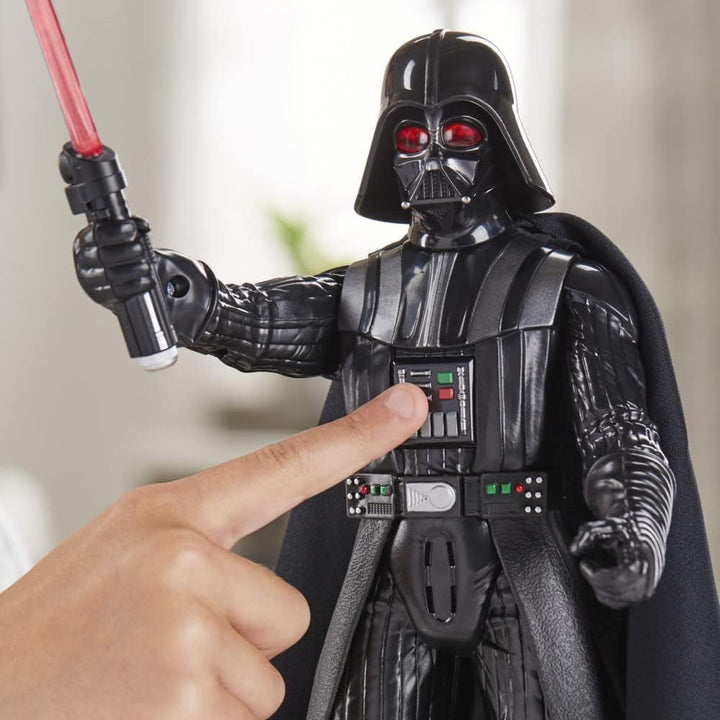 Star Wars Galactic Action Darth Vader, 30 Cm Large Interactive Electronic Action Figure, Jucărie pentru copii 4+
