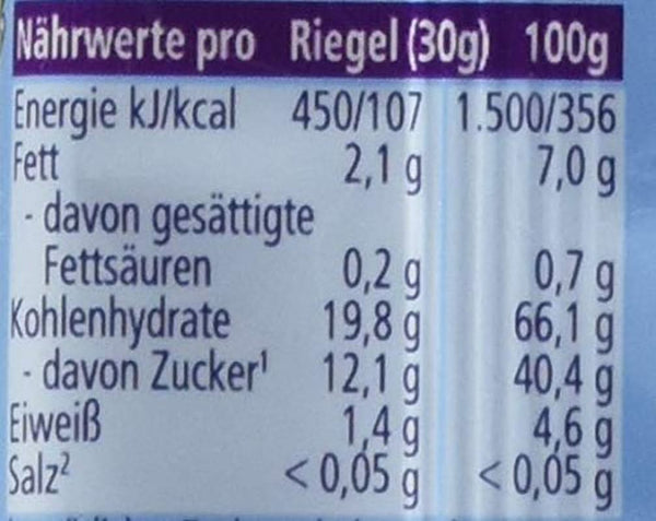 Hipp Kindernahrung Kinder Bio Knabberprodukte Drachenriegel, 18Er Pack (18 X 30 G)