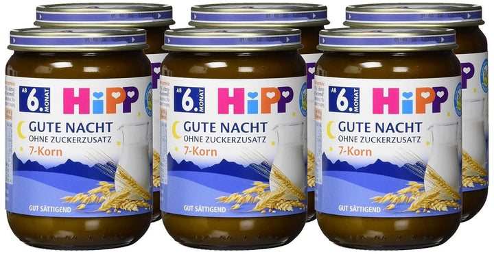 Hipp 7-Korn, pachet de 6 (6 X 190 G)