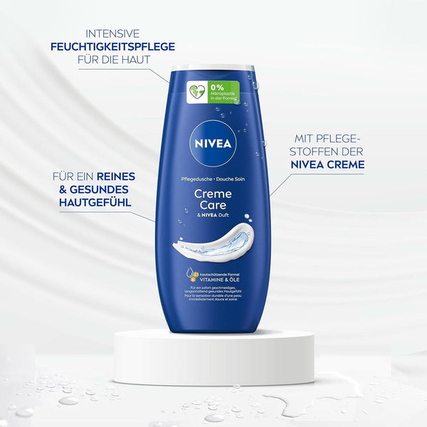 NIVEA Creme Care, gel de duș cu vitamine și uleiuri esențiale, 250 ml