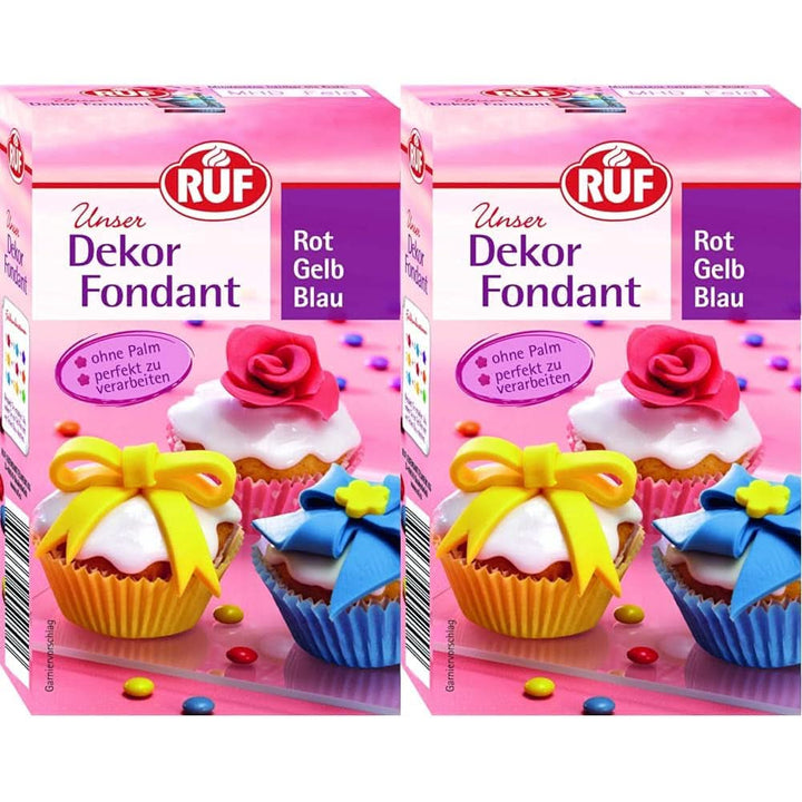 RUF Fondant, potrivit pentru modelarea figurilor, florilor și literelor,  250 grame