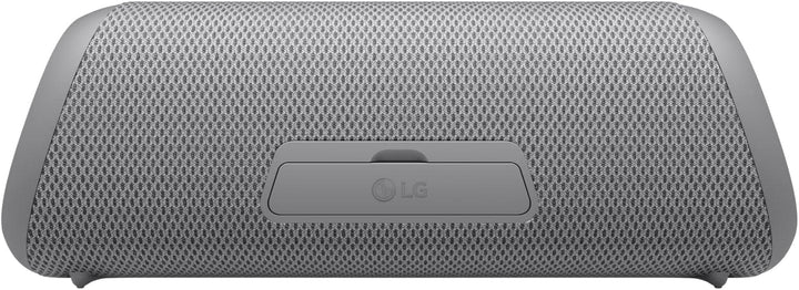 LG XBOOM Go DXG7, Difuzor Bluetooth portabil (40 wați, Google Assistant, Siri, iluminare), gri