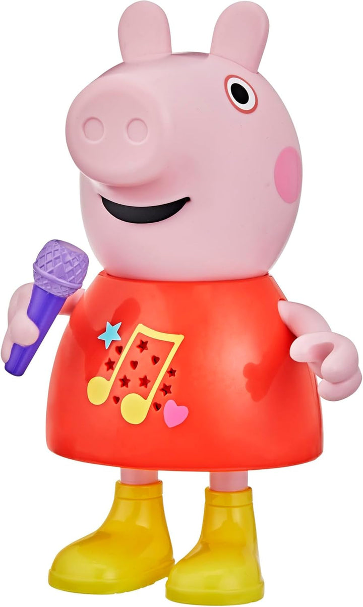 Păpușa Peppa Pig Peppa'S Mud Puddle Party - versiune germană, roz sau roz