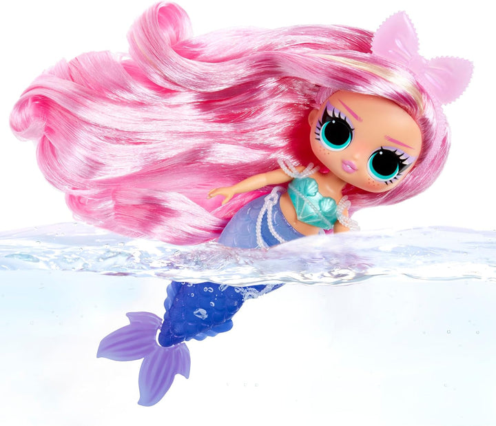 L.O.L. Surprise! Tweens - Sirena Lola Waves - păpușă la modă cu coadă care își schimbă culoarea, aripioară mobilă și accesorii frumoase - jucărie pentru copii și colecționari de la 4 ani