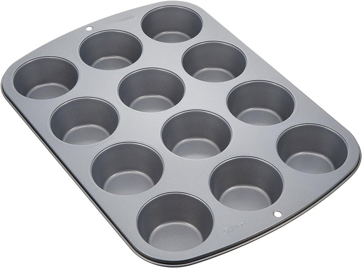 Wilton 24 Er Mini-Muffinbackform, Antihaftbeschichtet, Silber