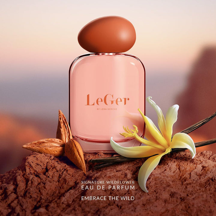 Apă de parfum Wildflower pentru femei, parfum feminin rafinat, de chihlimbar, cu piersică, ylang ylang și vanilie, 50 ml