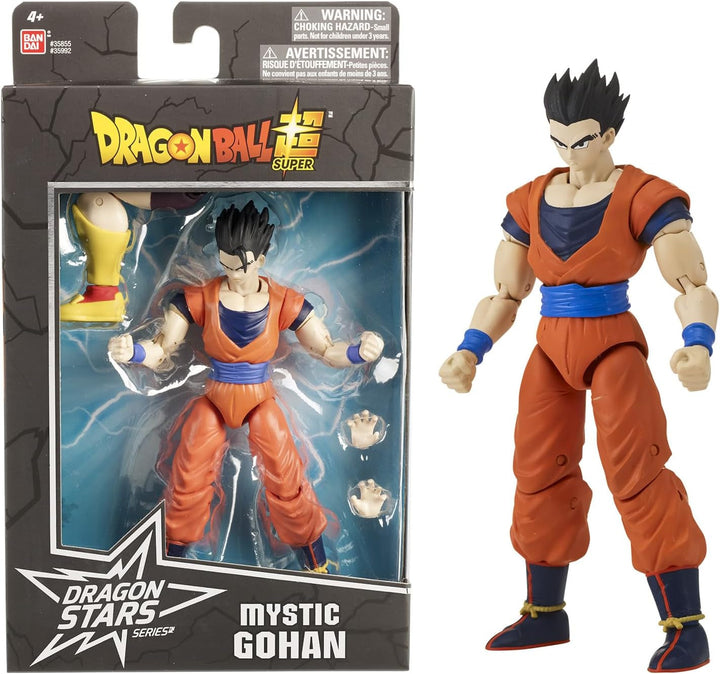 BANDAI - Dragon Ball Super - Figurina Dragon Stars 17 Cm - Goku Ultra Instinct - Licența oficială Dragon Ball - Figura articulată Goku - Jucărie pentru copii 4+ ani - 35994J
