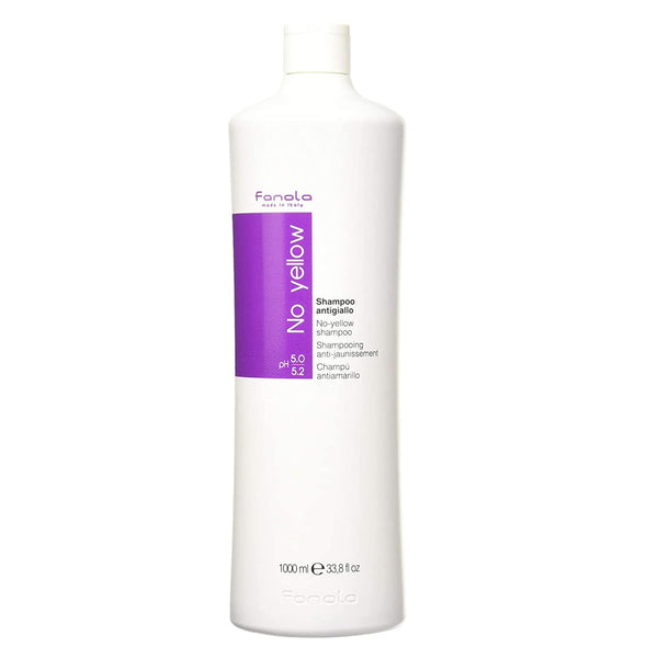 Fanola No Yellow Silber-Glanz-Shampoo Anti-Gelbstich, 1000 Ml