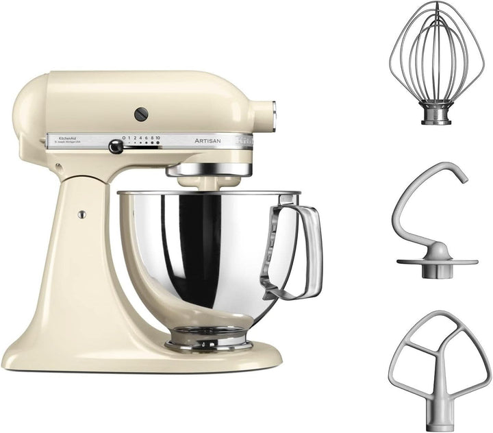 Mixer cu bol KitchenAid Artisan 5KSM125EER, 300W, 4.8L