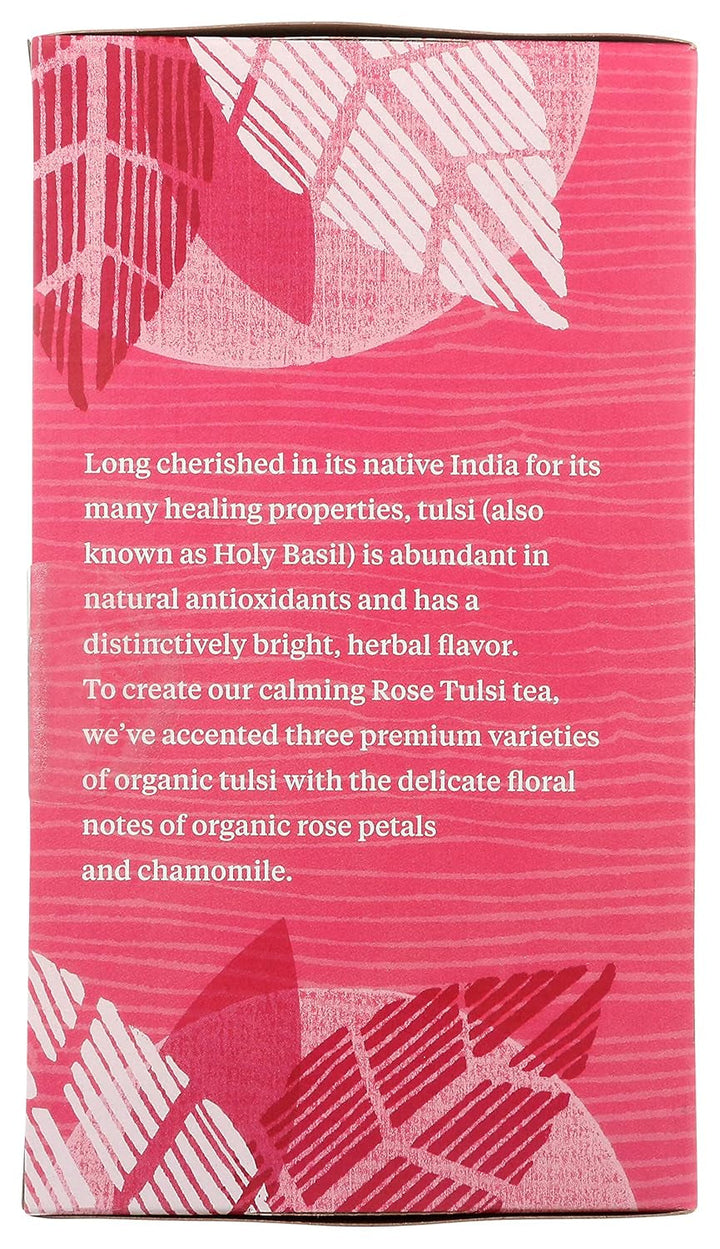 Allegro Tea, Organic Rose Tulsi Tea Bags, 20 Ct Tea USA Naty Shop