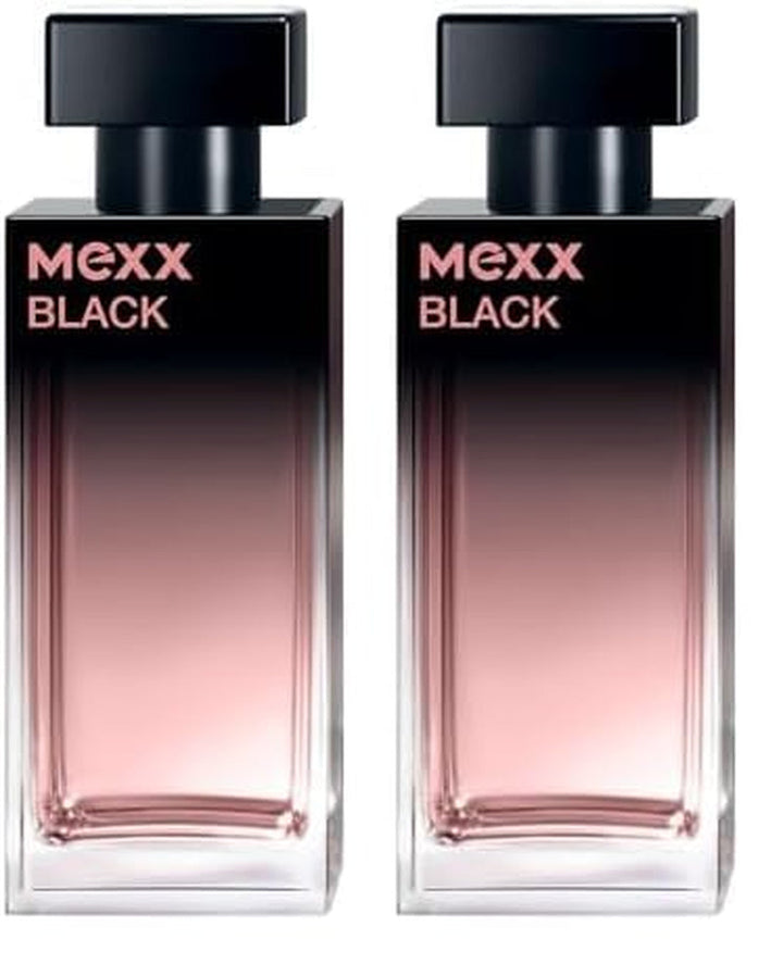 Apă de toaletă MEXX BLACK Woman, parfum captivant și intens cu note fructate pentru femei senzuale, 30 ml