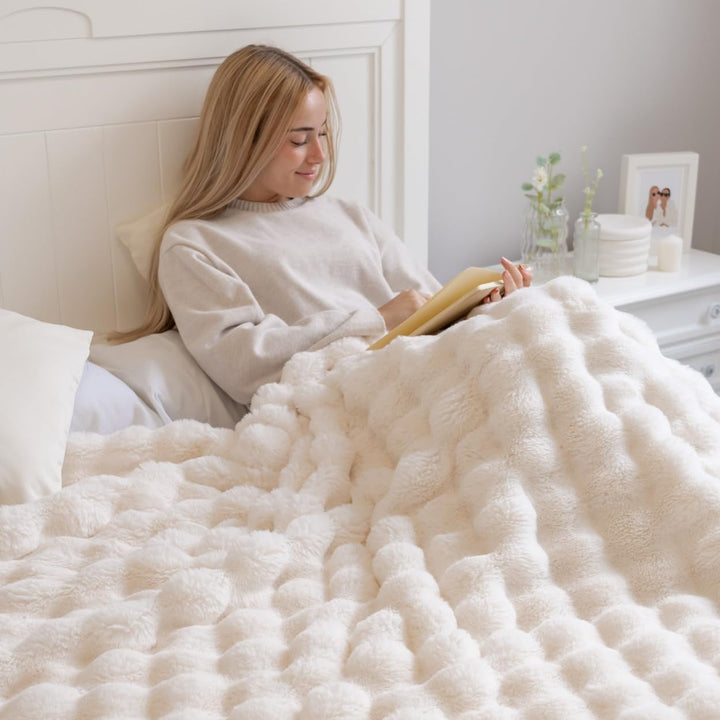 Flamingueo Kuscheldecke - WÃ¤rmedecke, Weighted Blanket, Polyester, Sofadecke, Zimmer Deko, Fleecedecke, WÃ¤rme, Tagesdecken, Blanket, Winterdecke