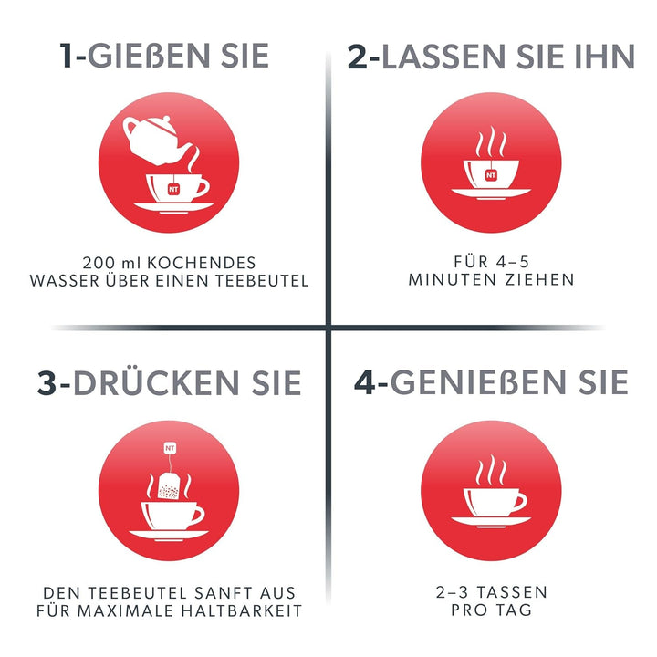 Nutra Tea Măceșe &amp; Ace de pin, ceaiul din ace de pin contribuie la întărirea sistemului imunitar natural al organismului, la menținerea funcției rinichilor și vezicii urinare, 20 pliculețe de ceai reutilizabile, ceai din măceșe