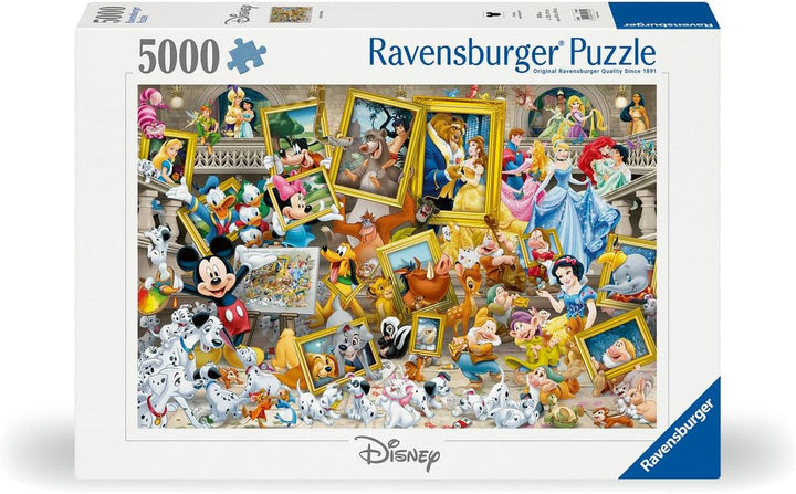 Ravensburger Puzzle 17432 - Mickey Ca Artist - Puzzle Disney de 5000 de piese pentru adulți și copii de la 14 ani