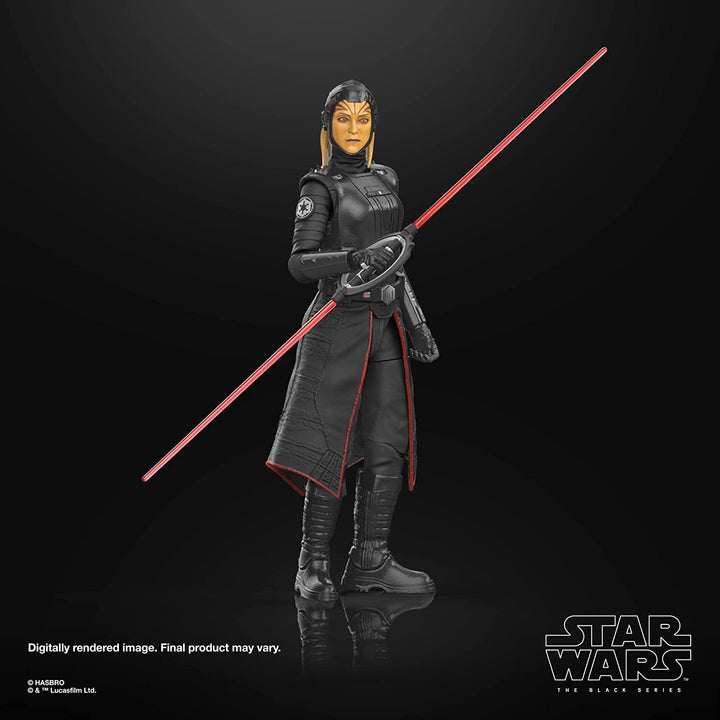 Star Wars Seria Neagră Inchizitor - Sora a patra, Aprox. 15 cm înălțime Figura de acțiune Obi-Wan Kenobi