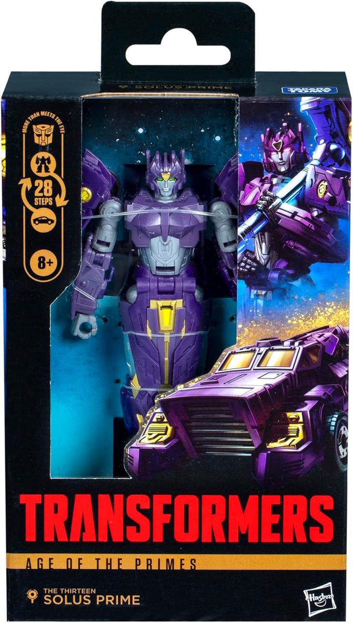 Transformers Age of the Primes Deluxe-Class the Thirteen Solus Prime Action Figure