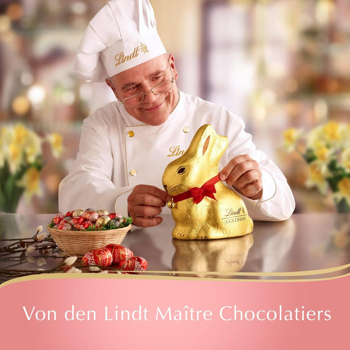 Lindt Schokolade Frühlings-Snacking Blätterkrokant | 100 G | Alpenvollmilch-Schokolade Mit Blätterkrokant | Oster Schokolade | Schokoladengeschenk | Ostereier | Schokoeier