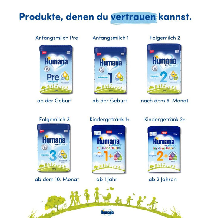 Humana SL Expert, Von Geburt An, Spezialnahrung Bei Kuhmilchunverträglichkeit Durch Laktoseintoleranz, Galaktosämie Oder Kuhmilchproteinallergie, Für Säuglinge Und Kleinkinder, 600 G