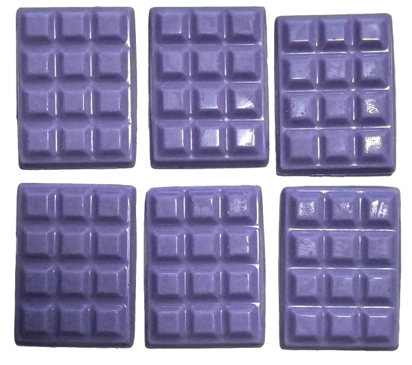 Mini comprimés de chocolat blanc pour décoration, 3,5 * 2,5 cm - lilas violet